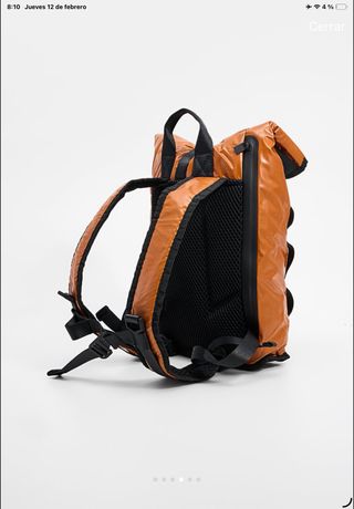 Mochila Rains Sibu Naranja