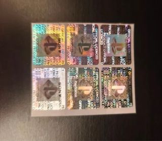 Lote 4 Sellos Holográficos PS1 PlayStation