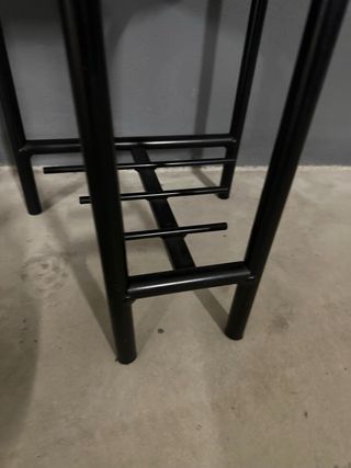 Juego de 2 Sillas con Asiento Tapizado