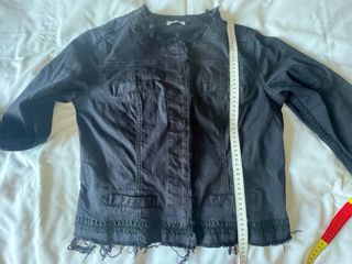 Cazadora vaquera negra Liu Jo