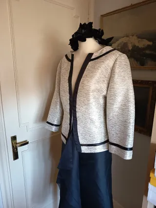 Chaqueta Marcelino Blanco y Negro