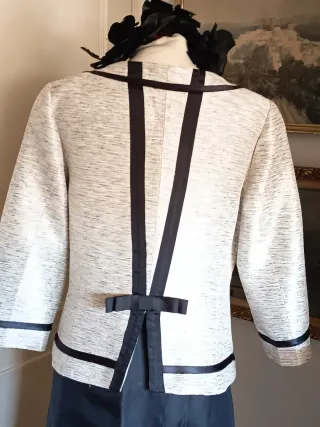 Chaqueta Marcelino Blanco y Negro