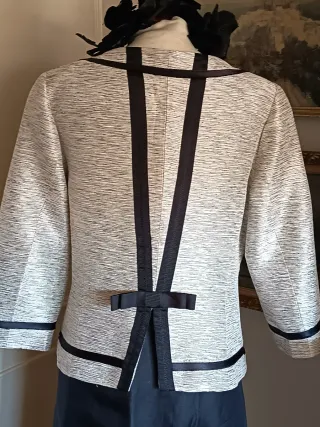 Chaqueta Marcelino Blanco y Negro