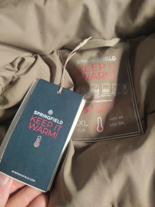 Abrigo Springfield Beige/Marrón Nuevo