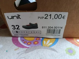 Zapatos escolares niña talla 32