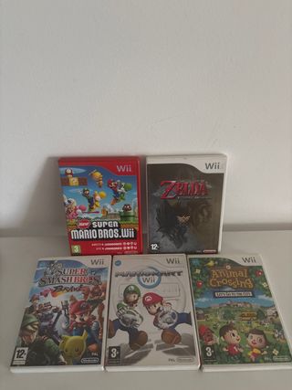 5 juegos wii