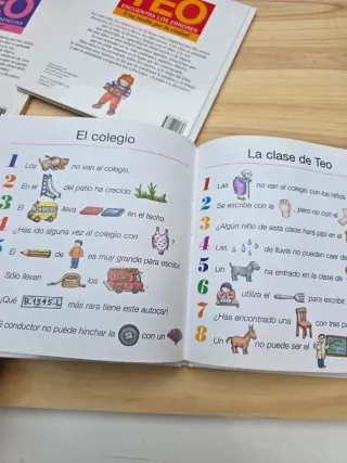 LOTE 4 LIBROS TEO (Tapa Dura)