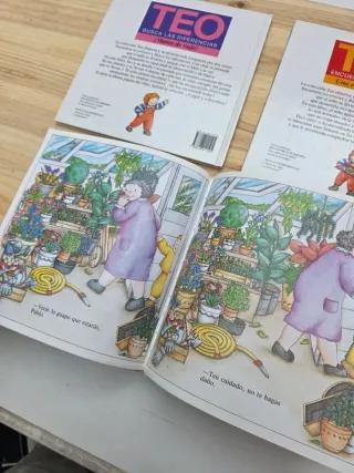LOTE 4 LIBROS TEO (Tapa Dura)