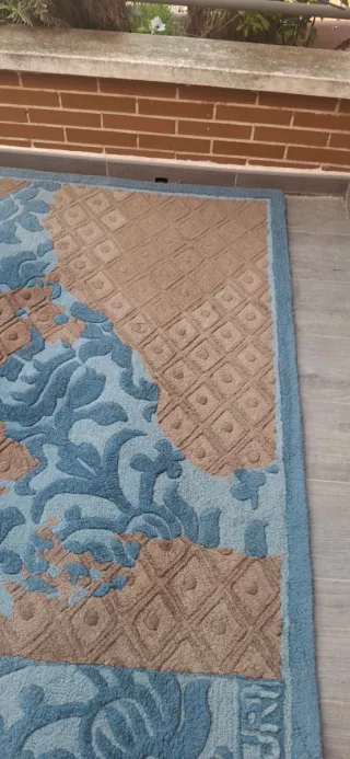 Alfombra XL de lana grande