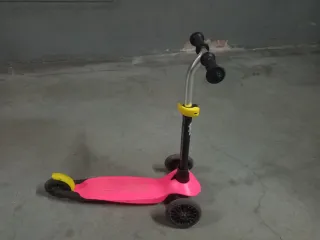 Patinete 3 ruedas infantil rosa