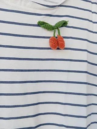 Camiseta Rayas Mujer Talla M