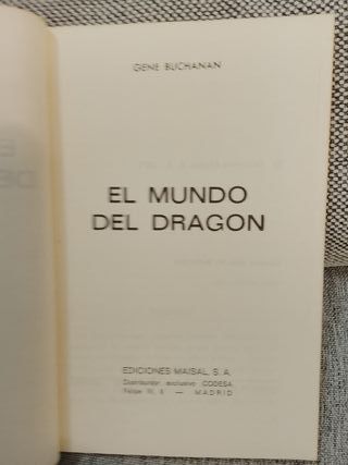 2 Libros de 1973 de Ci-Fi autor Gene Buchanan