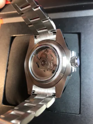 Reloj Seiko Mod - Submariner "Starbucks" (Verde)