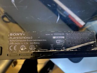 Playstation 3 PS3 Sony Nera