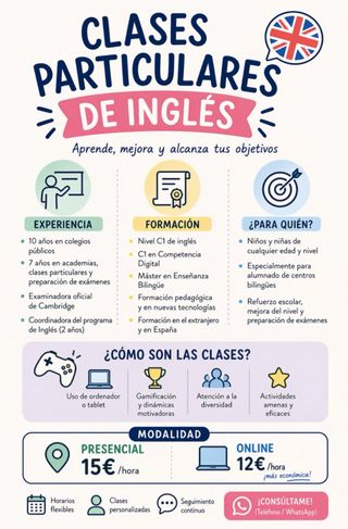 Clases particulares en Parla y zona sur