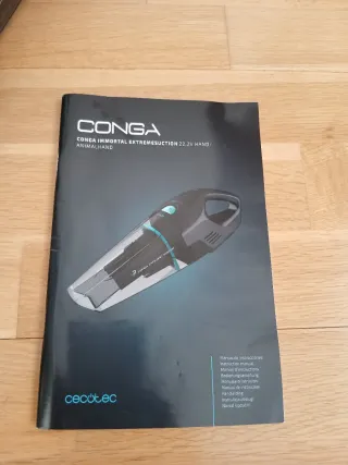 Aspirador de mano Conga Immortal Extremesuction