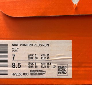 Nike Vomero Plus Naranja/Amarillo Talla 40