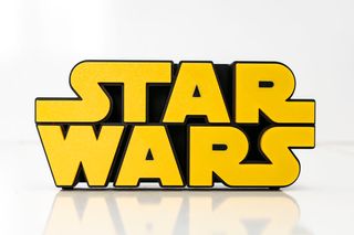 Logo Star Wars 3D LED