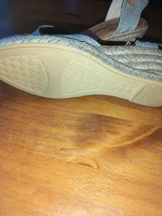 Alpargatas Terraína Beige/Plata