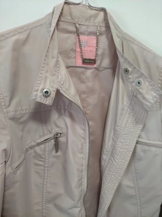 Giubbino donna Piazza Italia beige/rosa
