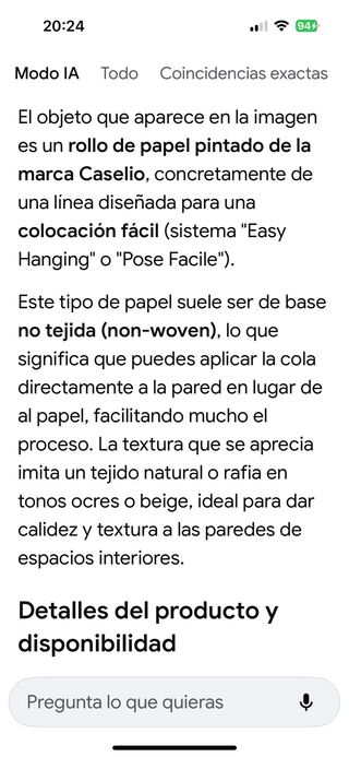 Rollo imitación yute beige