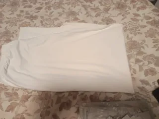 Pantalón ancho blanco