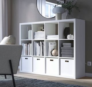 Estantería KALLAX IKEA 112cm *147cm Blancas