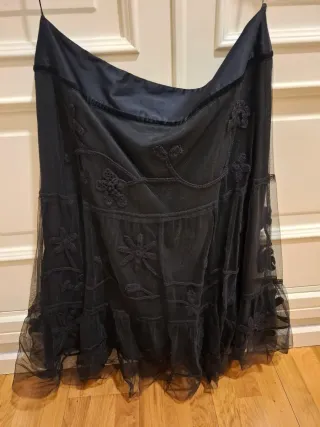 Conjunto fiesta Cortefiel negro