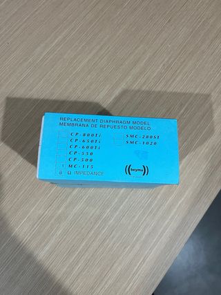 Membrana Altavoz MC115