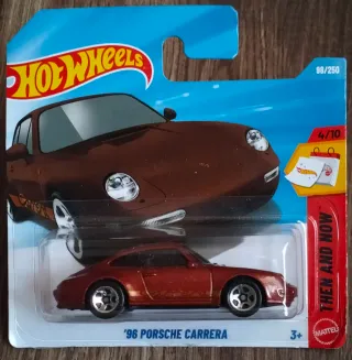 Hot Wheels Porsche 96 Carrera Marrón