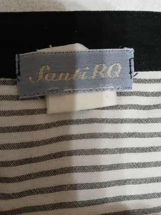 Blusa Rayas Blanco y Negro