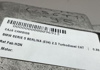 Hdn caja cambios bmw serie 5 2.5 turbodiesel 96913
