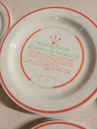 Servizio piatti Ugo Tognazzi Belle Epoque