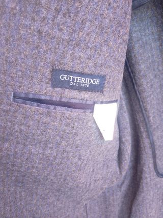 Giacca Uomo Gutteridge Lana Taglia 50 Blazer