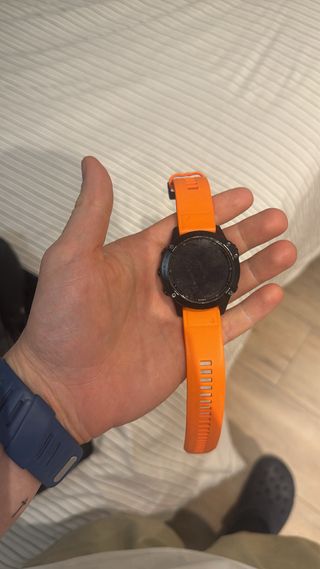 Garmin Fenix 6 Pro negro + correa naranja | GPS mu
