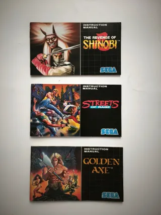 Mega Games 2 Sega Mega Drive Cartucho y Manuales