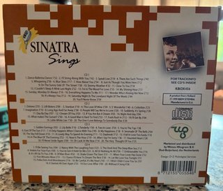 4 CDs Sinatra Sings