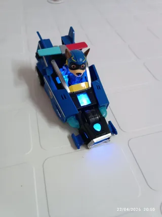 Paw Patrol Chase Coche Luces y Sonido