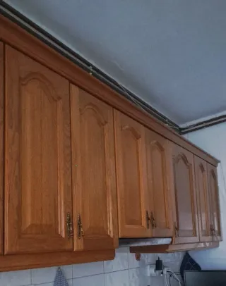 Puertas de armario cocina madera rústica