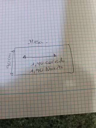 Mesa de comedor con 6 sillas