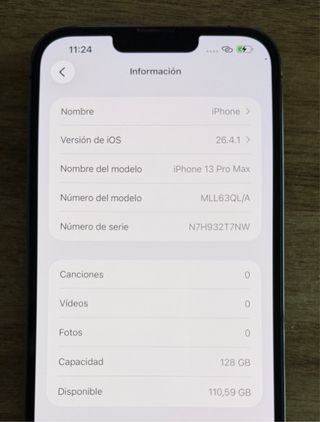 iPhone 13 Pro Max 128 GB Graphite