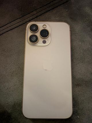 iPhone 13 Pro Dorado + caja original de apple