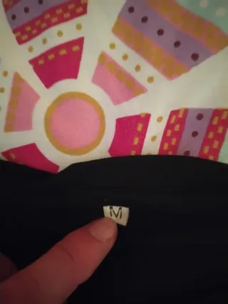 Camiseta Negra Los Angeles Talla M