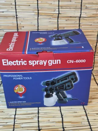 Pistola Pintura Eléctrica + Accesorios