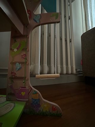 Casa de muñecas Kruselings con 6 muñecas
