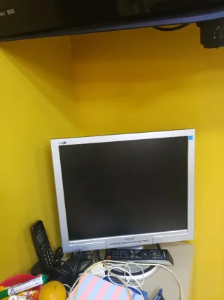 Pantalla Philips 190S Plata