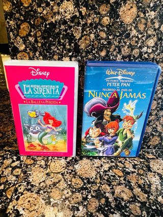 Lote 12 Películas VHS Clásicos Disney y Más