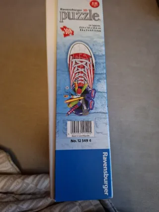 Puzzle 3D Ravensburger Sneaker 108 piezas