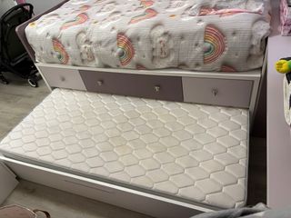 Cama nido 105/90cm con cajones