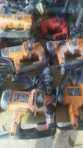 Lote de herramientas eléctricas
